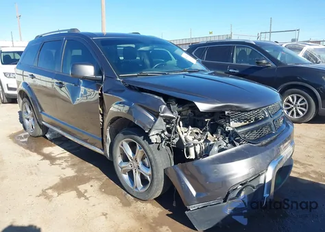 2017 Dodge Journey Crossroad from USA, damaged, VIN 3C4PDCGB6HT706576